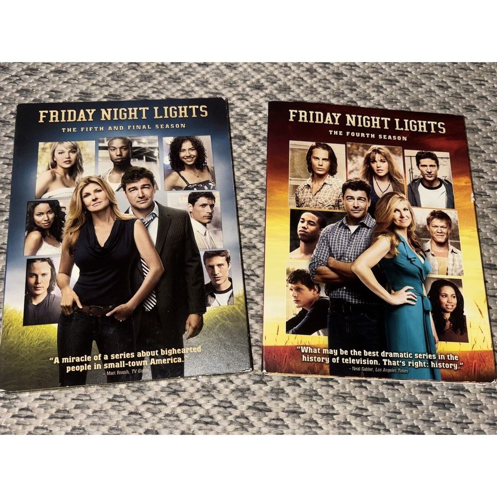 Friday Night Lights Seasons 4-5 DVD Fourth Fifth TV Series In Box Universal